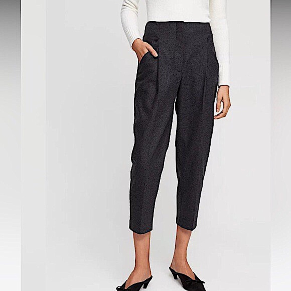 Wilfred Albany pant in heather charcoal SIZE 4